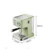 A New Home Espresso Machine for Beginners Semi-automatic Espresso Machine Small Extraction Coffee Machine Steam Milk Frother Latté