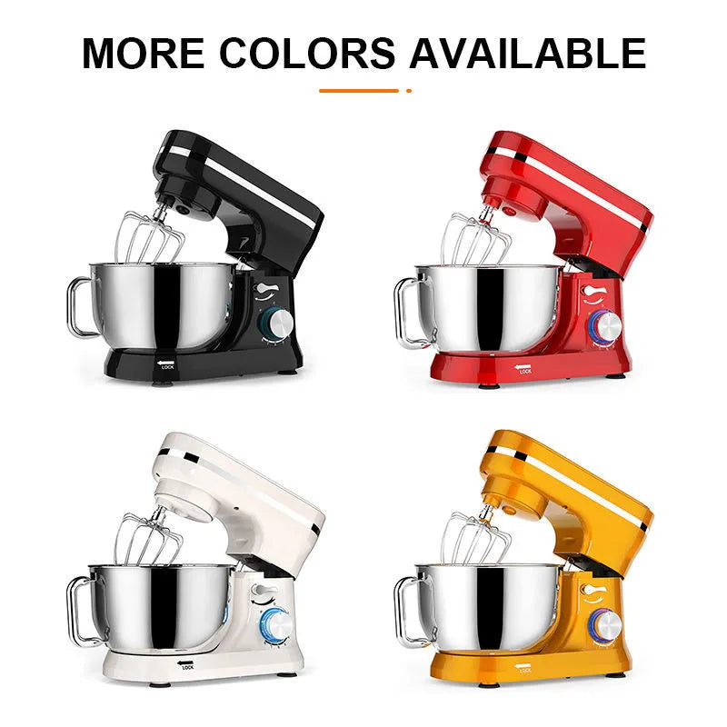 A  Household Stand Mixer, Multifunction Mini Chef Machine, Fully Automatic Electric Beater, Ideal for Baking Cooking