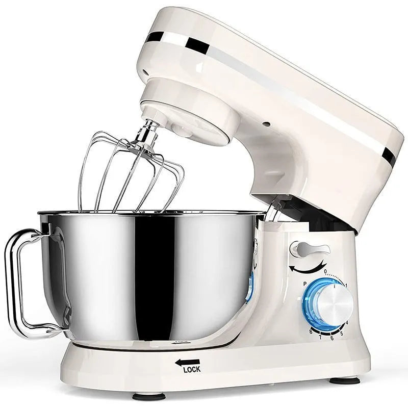 A  Household Stand Mixer, Multifunction Mini Chef Machine, Fully Automatic Electric Beater, Ideal for Baking Cooking