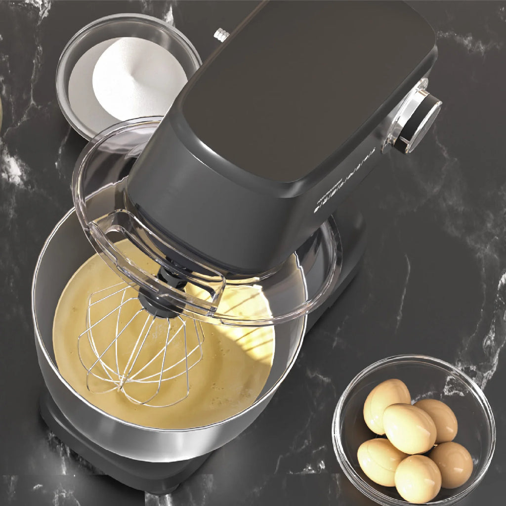 SUPERLEX Food Stand Mixer 800W Whip Dough Kneader Multifunctional Powerful Motor Control-Temp Kitchen Mixer with Steel Bowl
