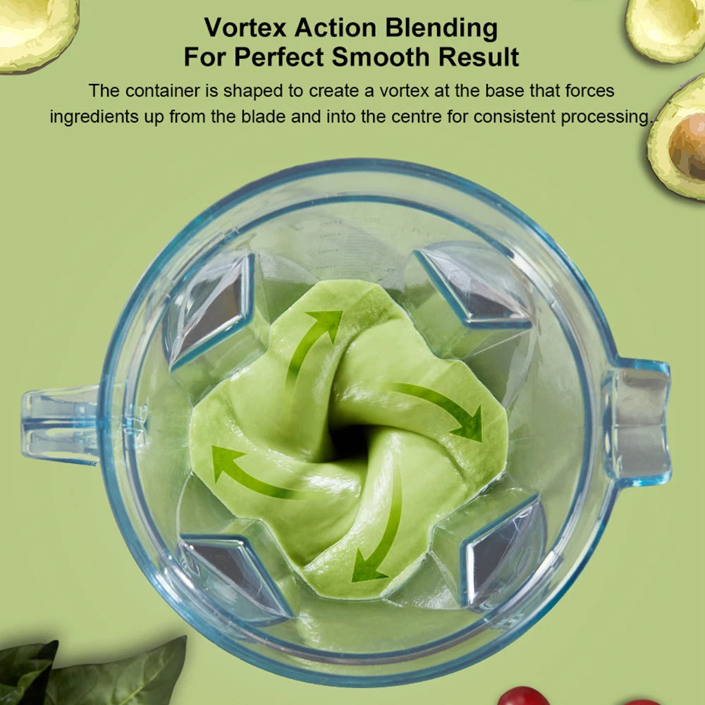 BPA Free Heavy Duty Professional Commercial Bar Blender Food Mixer Juicer Ice Crusher Smoothie Maker Max 2200W【7 Years Warranty】