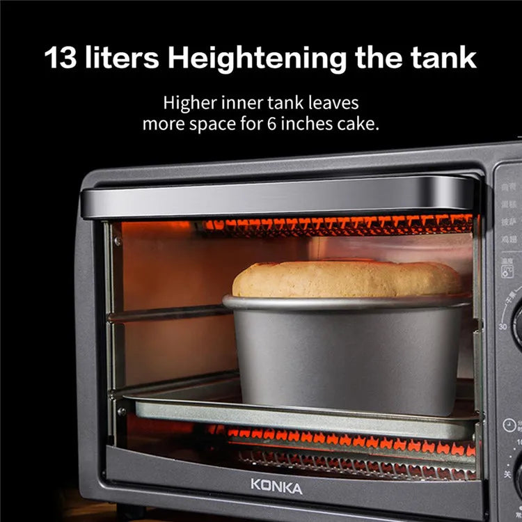 A Multi-Function Smart Baking machine mini toaster Electric Oven Small cake Household Pizza Oven baker