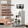 Couplux Coffee Grinder, Coffee Bean Grinder for Home Use with Precise Grinding, Detachable Funnel Stand(220V)