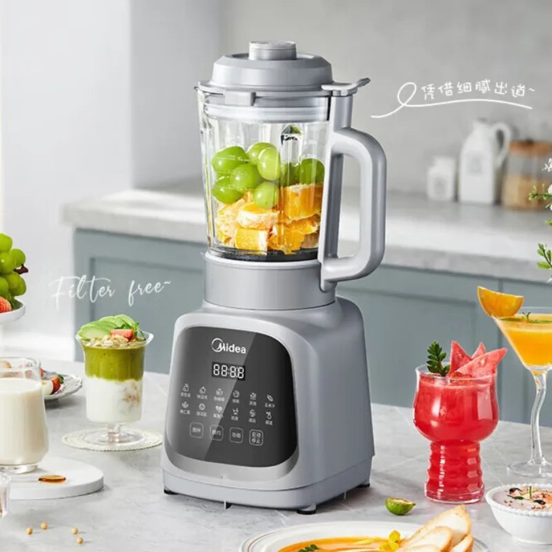 Midea 1.75L High-Capacity Blender for Home Use, Fully Automatic, Filter-Free, Multifunctional Smart Blender
