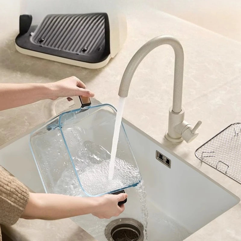 The All New transparent visual household no-turn-over high boron glass liner water tender baking machine