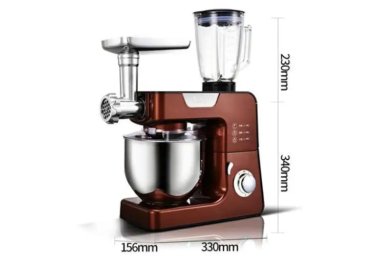 Multi-functional Stand Mixer Blender Food processor Electric Mixer Household Kitchen Food Mixing Machine Meat Grinder