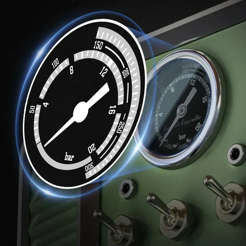 Petrus Italian Semi Automatic Coffee Machine Pump Type Home Coffee Machines Espresso Steam Milk Frother