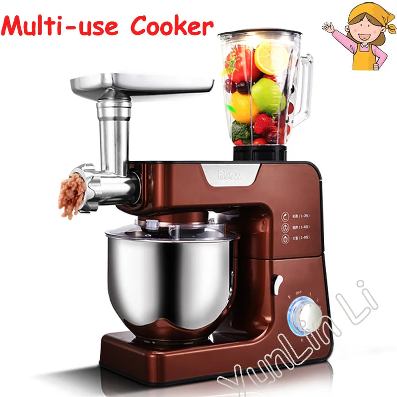 Multi-functional Stand Mixer Blender Food processor Electric Mixer Household Kitchen Food Mixing Machine Meat Grinder