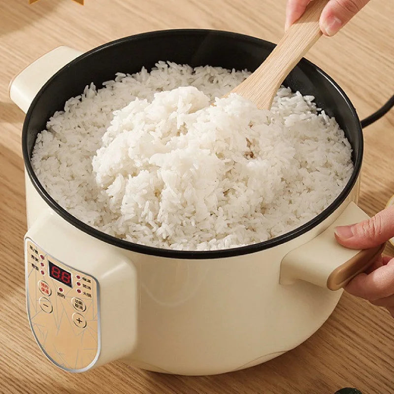 An Electric Cooker Multi-function Electric Wok Reservation Non-stick Rice Cooker Home 2L Electric Hot Pot Auto Keep Warm