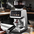 An Electric Coffee Bean Grinder - Household Small Coffee Machine for Perfect Grind Home Brewing Essentials