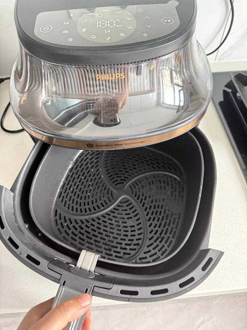 Philips Air Fryer, A Multi-functional Intelligent Touch Screen Oven Large Capacity Electro Mechanical Home Air fryer