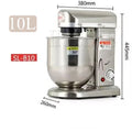 Stand Food Mixer 5L 7L 10L Electric Dough Mixer Kneading Machine Stainless Steel