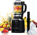 Glass Blenders for Kitchen with Tamper, Blender for Smoothies, Professional Blenders 1500W Motor, 9 Adjustable Speeds, 14