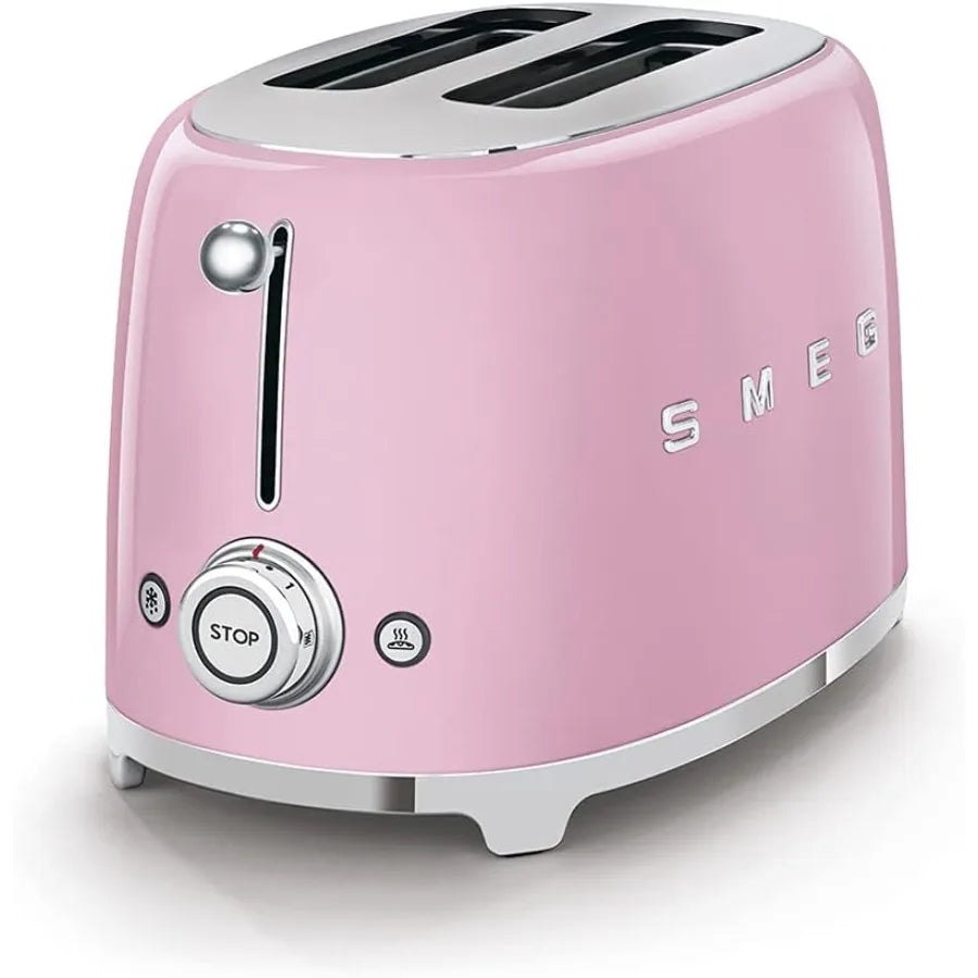 2Slice Toaster with 6 Custom Presets Defrost Function and Removable Crumb Tray for Convenient Breakfast Preparation in Modern K