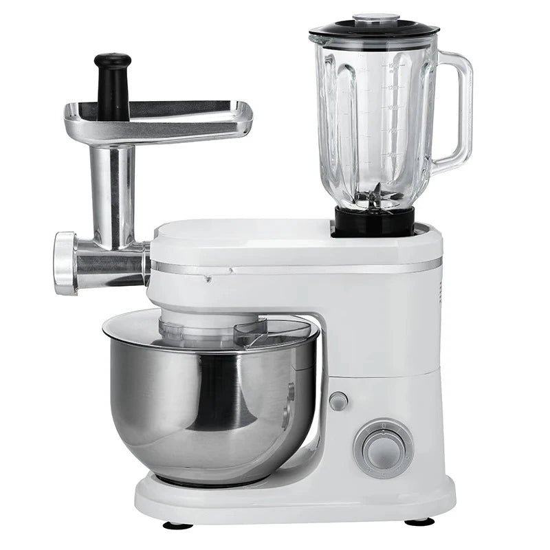 A Home Kitchen Electric Food Mixer Machine 5L-10L SUS304 Bowl Stand with Mixing Bowl & Dough Hook Factory Cust-omization